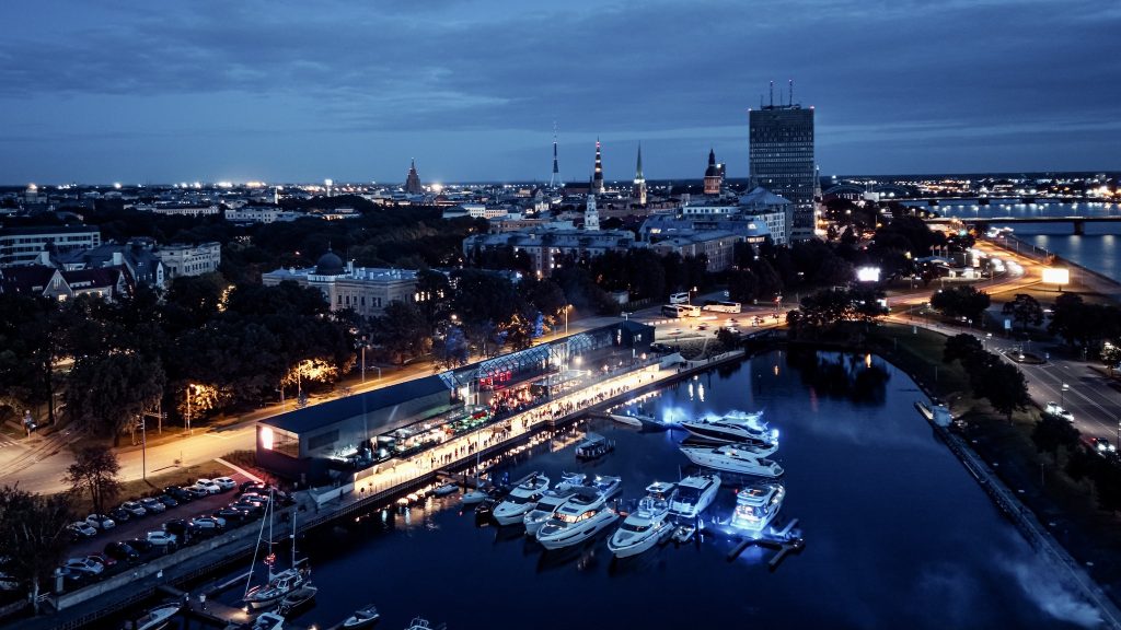 Jahtklubs un daudzfunkcionālais izklaides un atpūtas komplekss “ExPorto” (Eksporta iela 1A) - Kita komercija, Pakrantė - statybų nuotraukos