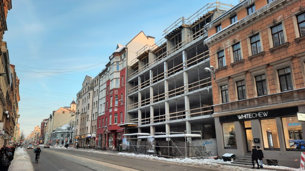 Krišjāņa Barona iela 30A (Krišjāņa Barona iela 30A) - Verslo centras - statybų nuotraukos