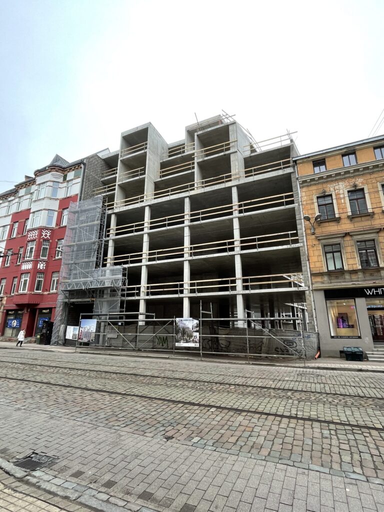 Krišjāņa Barona iela 30A (Krišjāņa Barona iela 30A) - Verslo centras - statybų nuotraukos