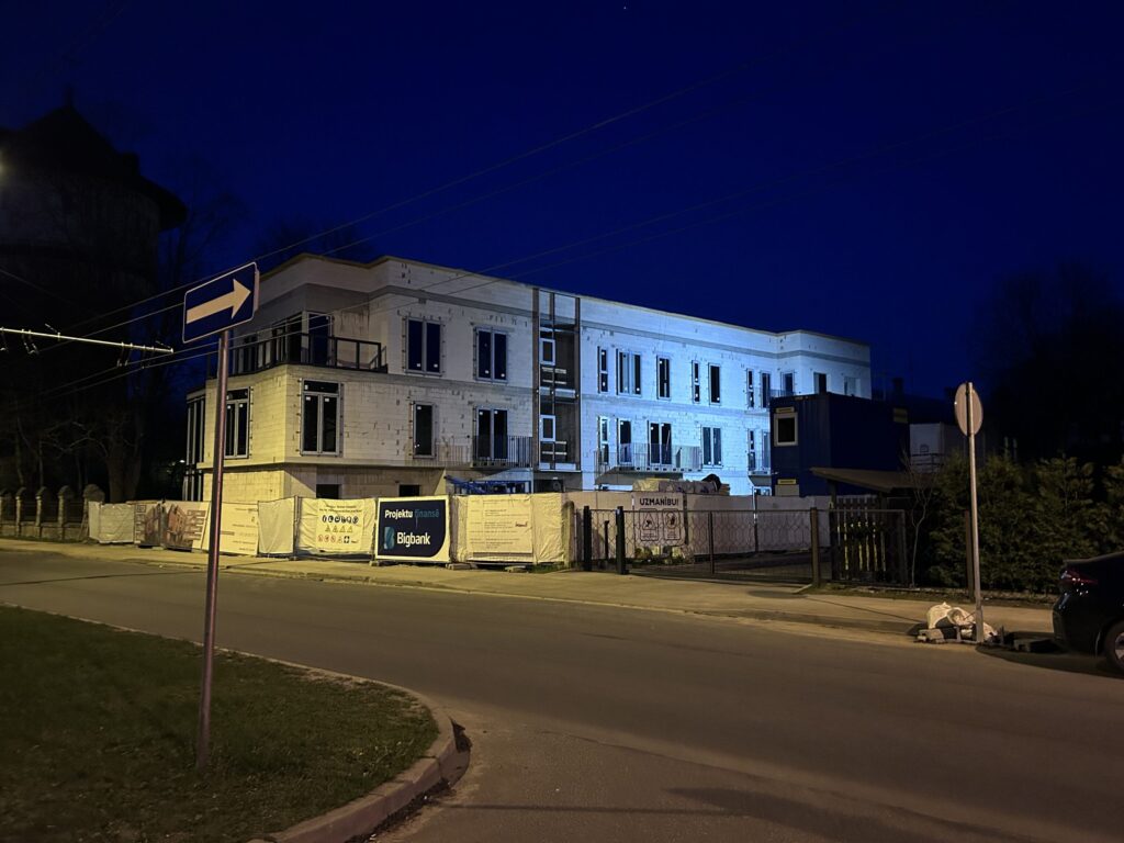 Melnsila kvartāls III (Kristapa iela 35) - Multi apartment - construction photos