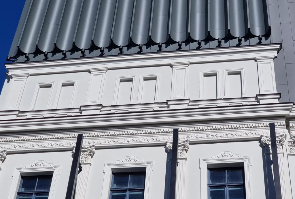 Jaunā Rīgas Teātra ēkas pārbūve (Lāčplēša iela 25) - Kultuurikeskus - ehituse fotod