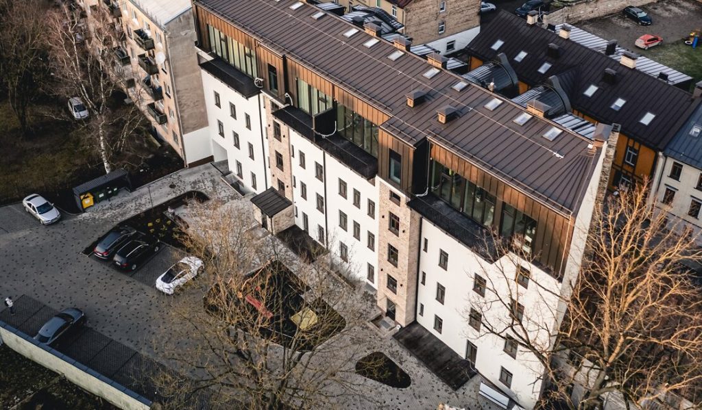 Kvartals 3-24 (Mazā Nometņu iela 24) - Daudzdzīvokļu nams - būvdarbu attēli