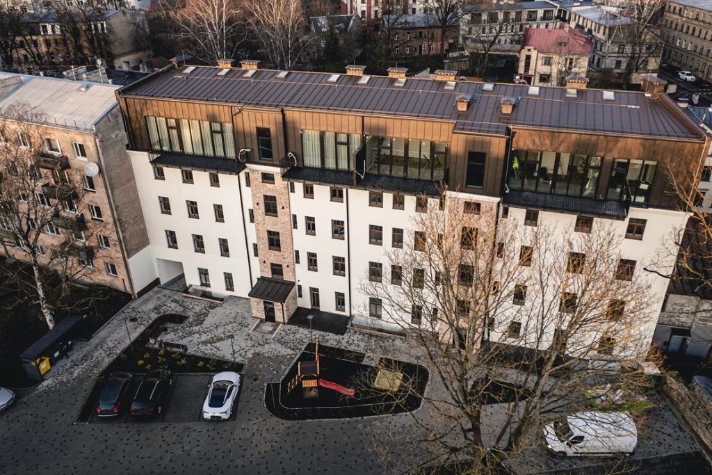 Kvartals 3-24 (Mazā Nometņu iela 24) - Daudzdzīvokļu nams - būvdarbu attēli