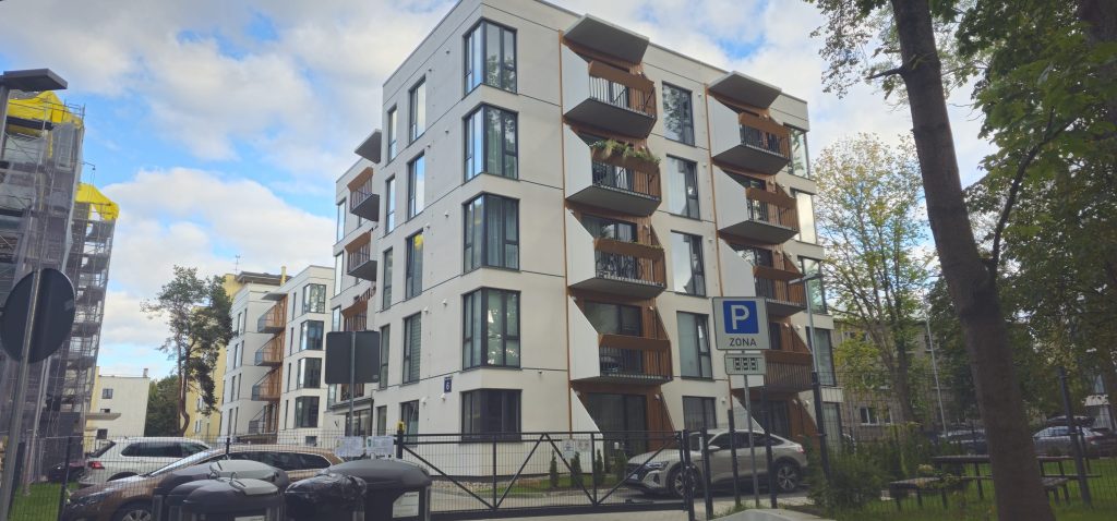 Parka kvartāls 2 kārta (Mazā Stērstu 6) - Multi apartment - construction photos