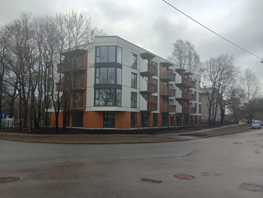 Parka kvartāls 1 kārta (Mazā Stērstu iela 4) - Multi apartment - construction photos