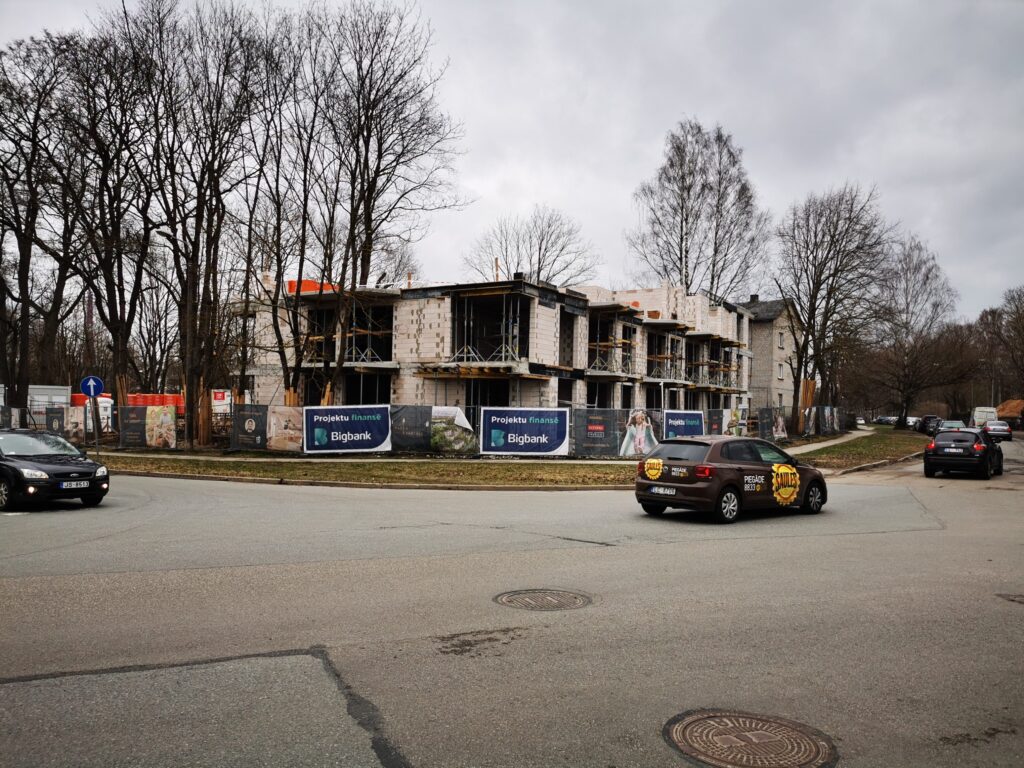 Parka kvartāls 1 kārta (Mazā Stērstu iela 4) - Multi apartment - construction photos