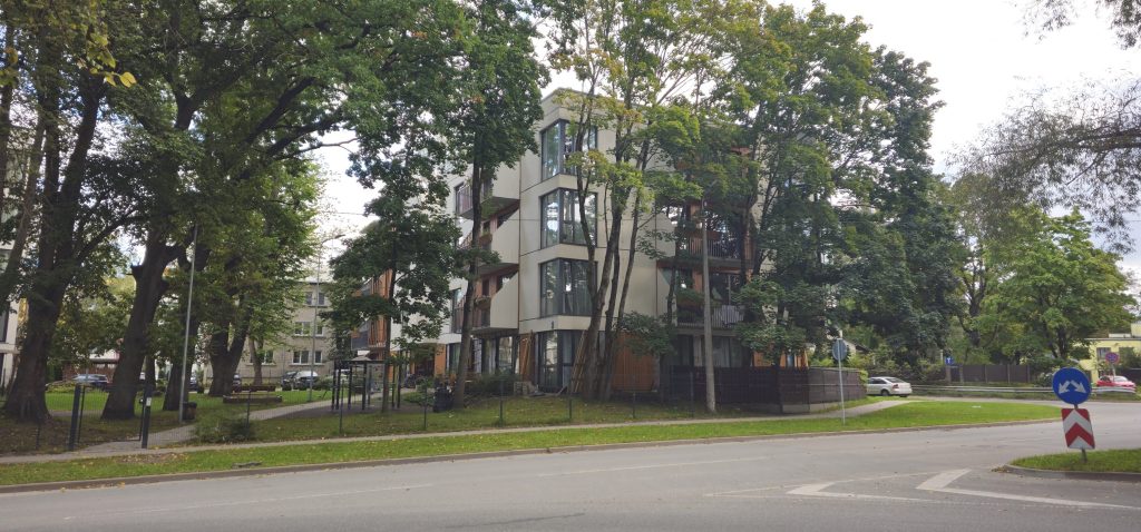 Parka kvartāls 1 kārta (Mazā Stērstu iela 4) - Multi apartment - construction photos