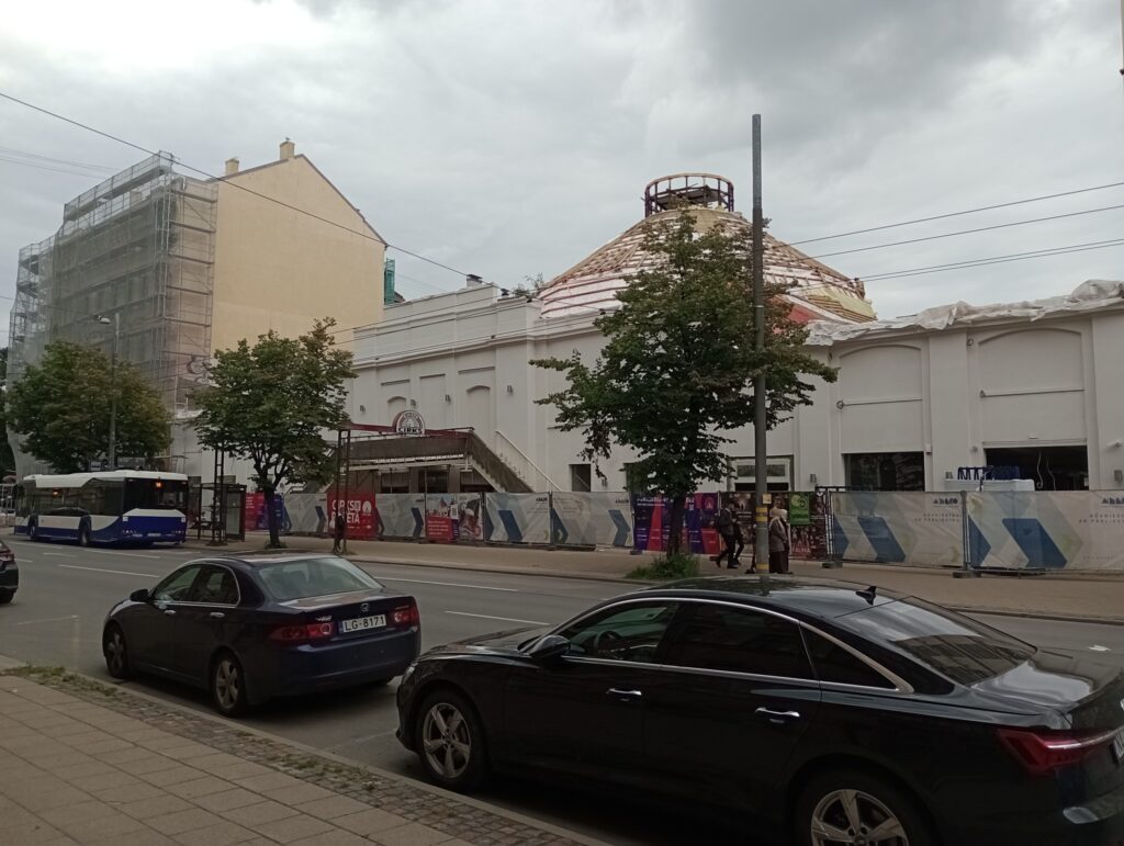 Rīgas Cirka pārbūve I kārta (Merķeļa iela 4) - Cultural center - construction photos