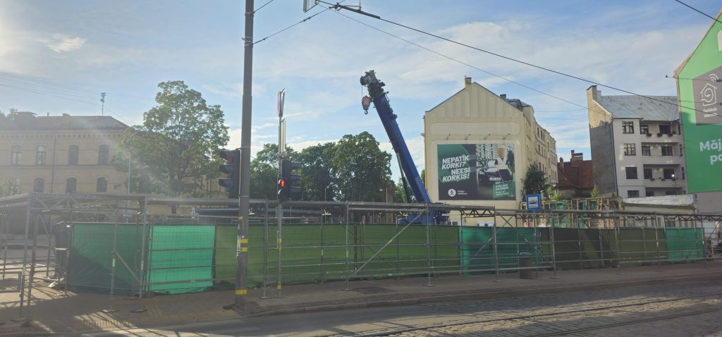 Miera iela 1 (Miera iela 1) - Office center - construction photos