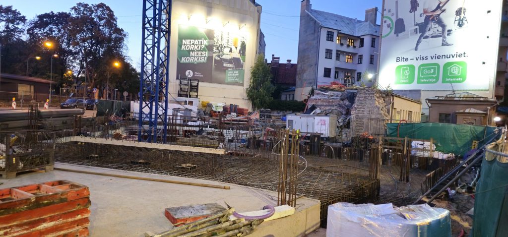 Miera iela 1 (Miera iela 1) - Office center - construction photos