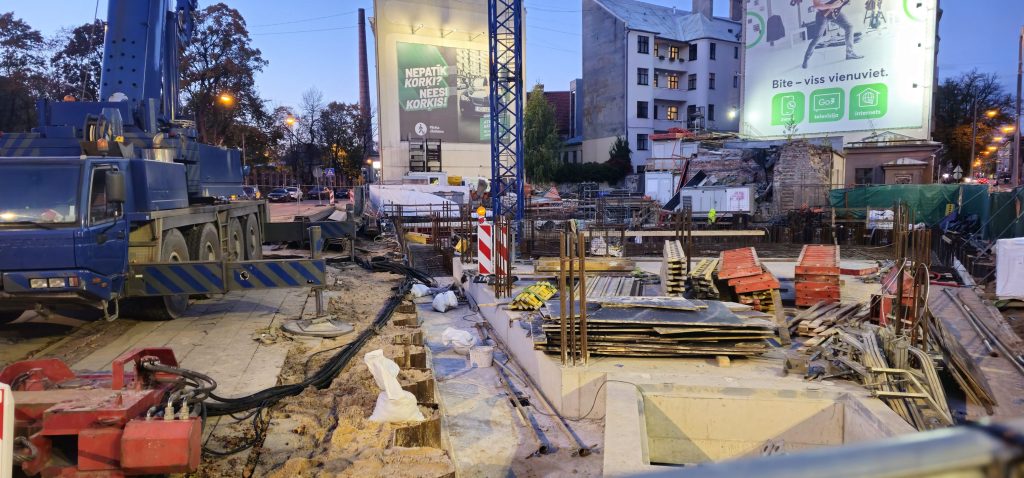 Miera iela 1 (Miera iela 1) - Office center - construction photos