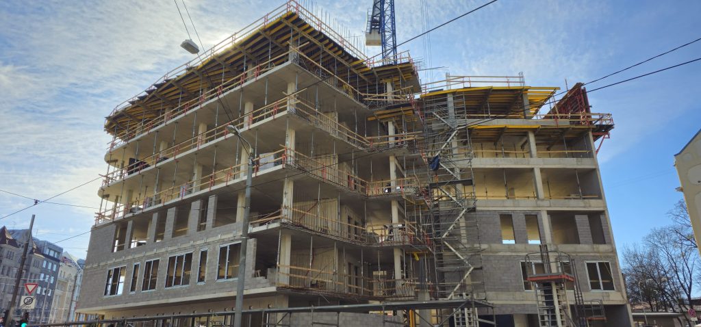 Miera iela 1 (Miera iela 1) - Verslo centras - statybų nuotraukos