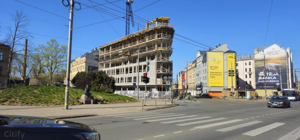 Miera iela 1 (Miera iela 1) - Office center - construction photos