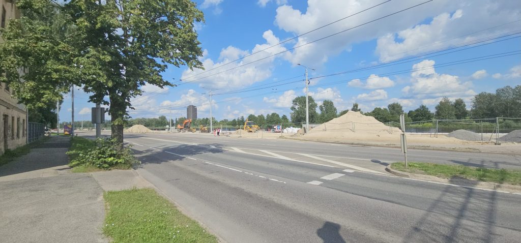 Mūkusalas ielas krasta promenāde (Mūkusalas iela) - Bike path, Waterside - construction photos