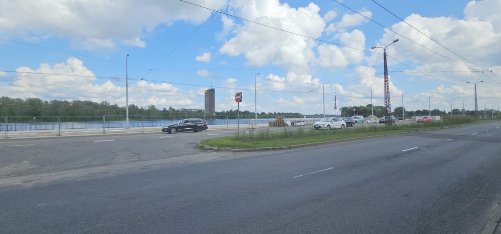 Mūkusalas ielas krasta promenāde (Mūkusalas iela) - Bike path, Waterside - construction photos