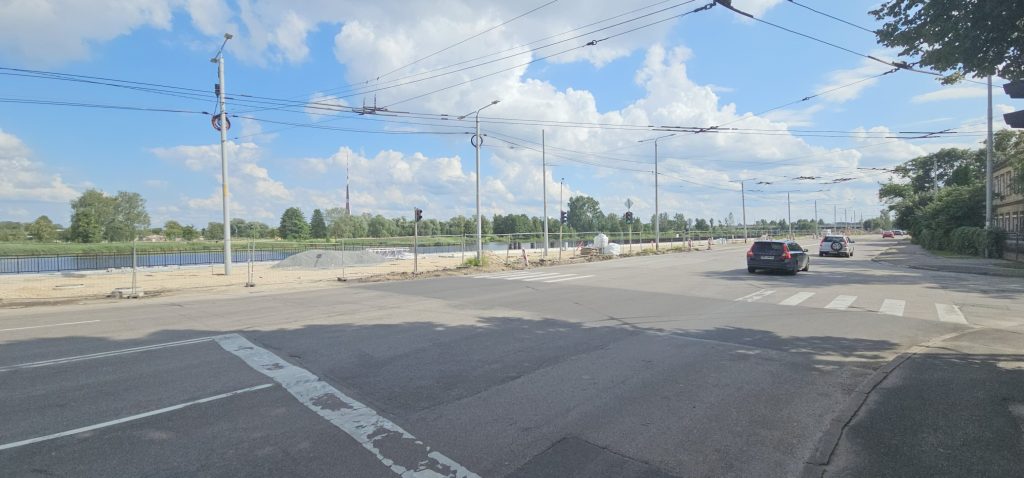 Mūkusalas ielas krasta promenāde (Mūkusalas iela) - Bike path, Waterside - construction photos