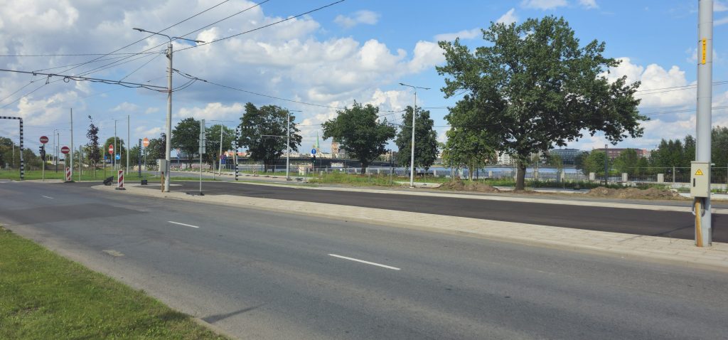 Mūkusalas ielas krasta promenāde (Mūkusalas iela) - Bike path, Waterside - construction photos