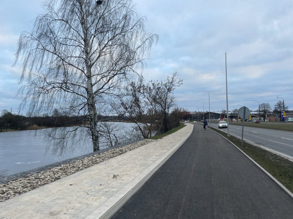 Velosipēdu ceļš Rīga - Ķekava (Mūkusalas iela, Ziepniekkalna iela) - Jalgrattatee - ehituse fotod