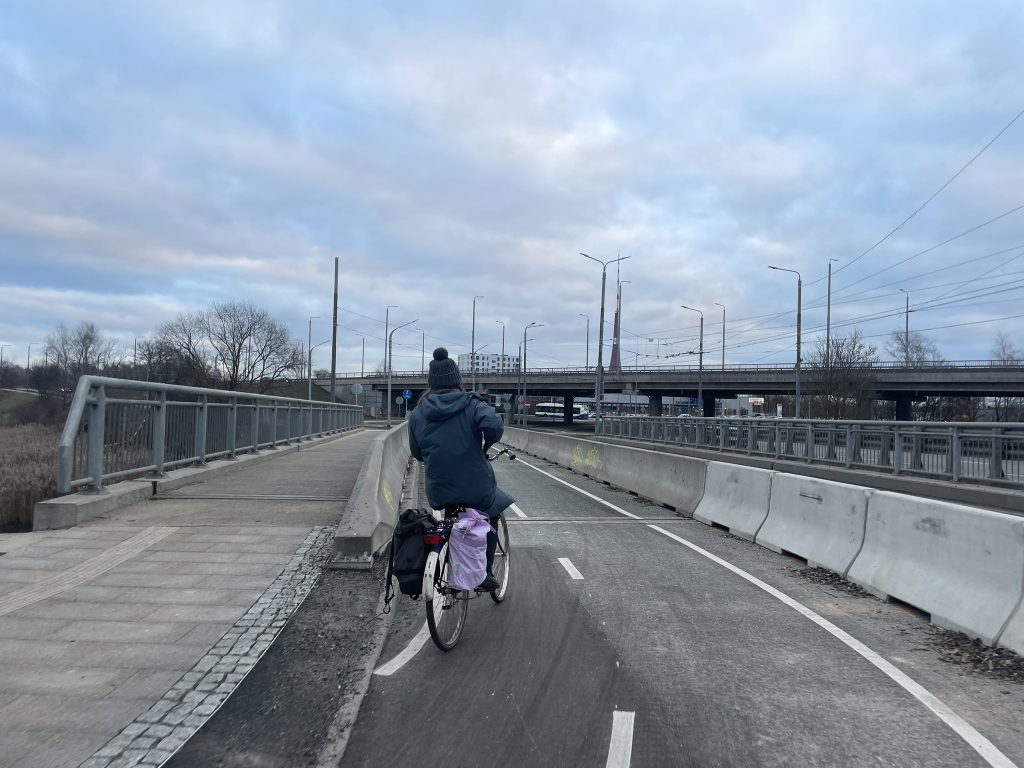 Velosipēdu ceļš Rīga - Ķekava (Mūkusalas iela, Ziepniekkalna iela) - Jalgrattatee - ehituse fotod