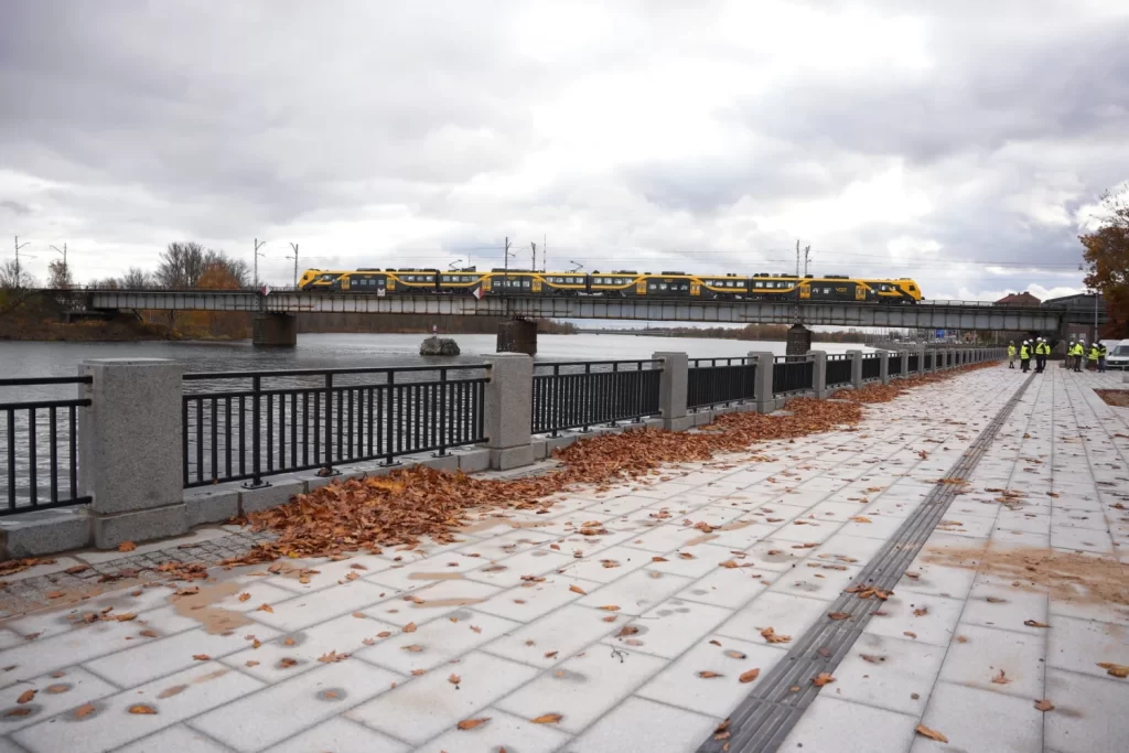 Mūkusalas ielas krasta promenāde (Mūkusalas iela) - Bike path, Waterside - construction photos