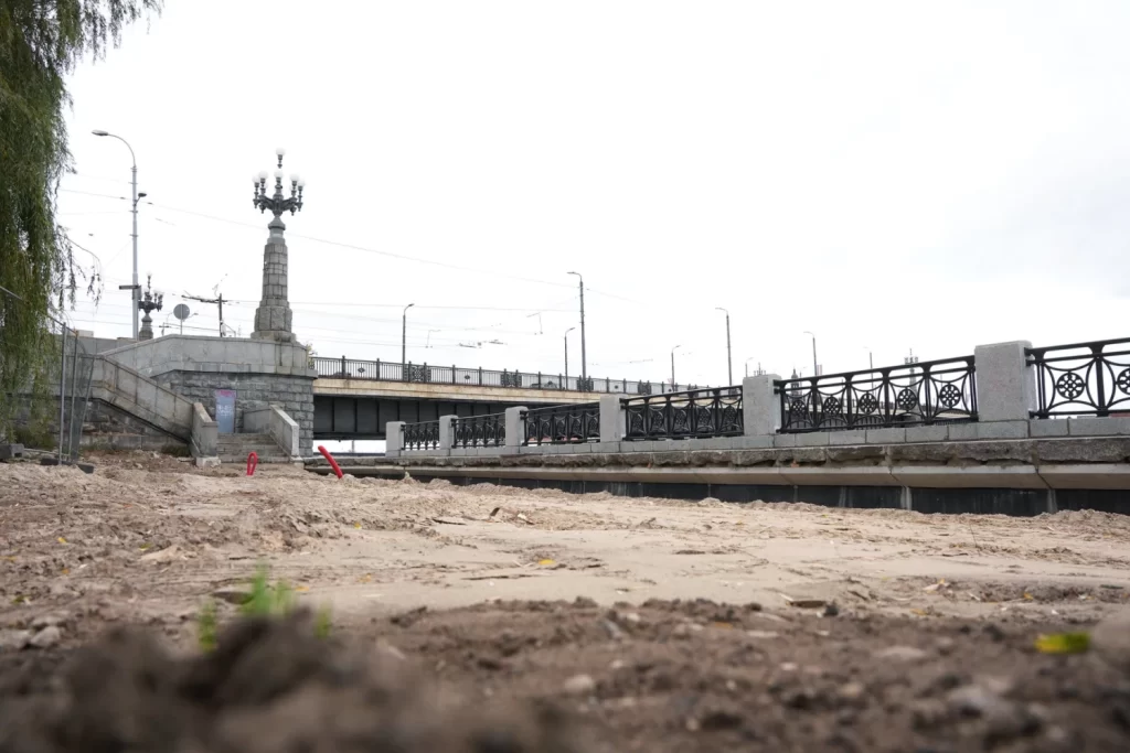 Mūkusalas ielas krasta promenāde (Mūkusalas iela) - Bike path, Waterside - construction photos