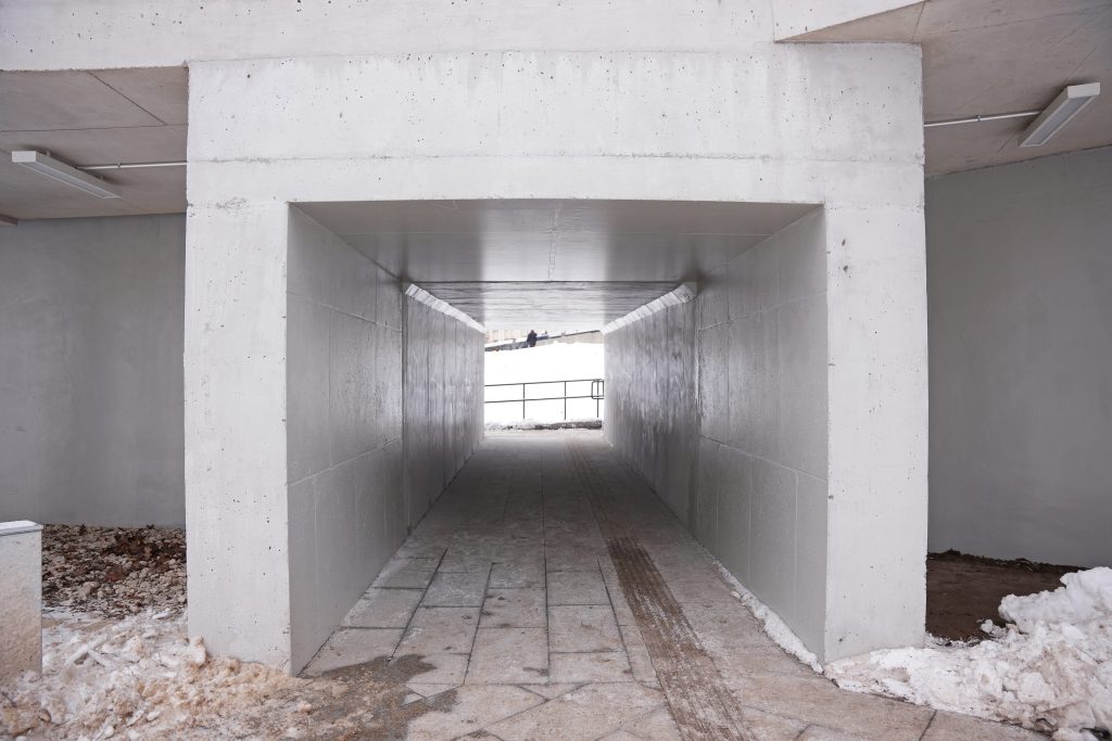 Mūkusalas ielas krasta promenāde (Mūkusalas iela) - Bike path, Waterside - construction photos