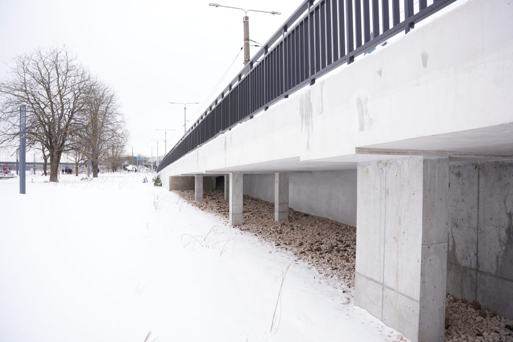 Mūkusalas ielas krasta promenāde (Mūkusalas iela) - Bike path, Waterside - construction photos