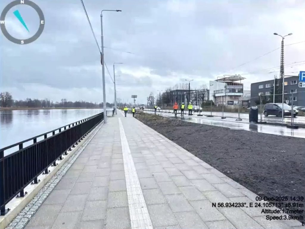 Mūkusalas ielas krasta promenāde (Mūkusalas iela) - Bike path, Pedestrian path, Waterside - construction photos