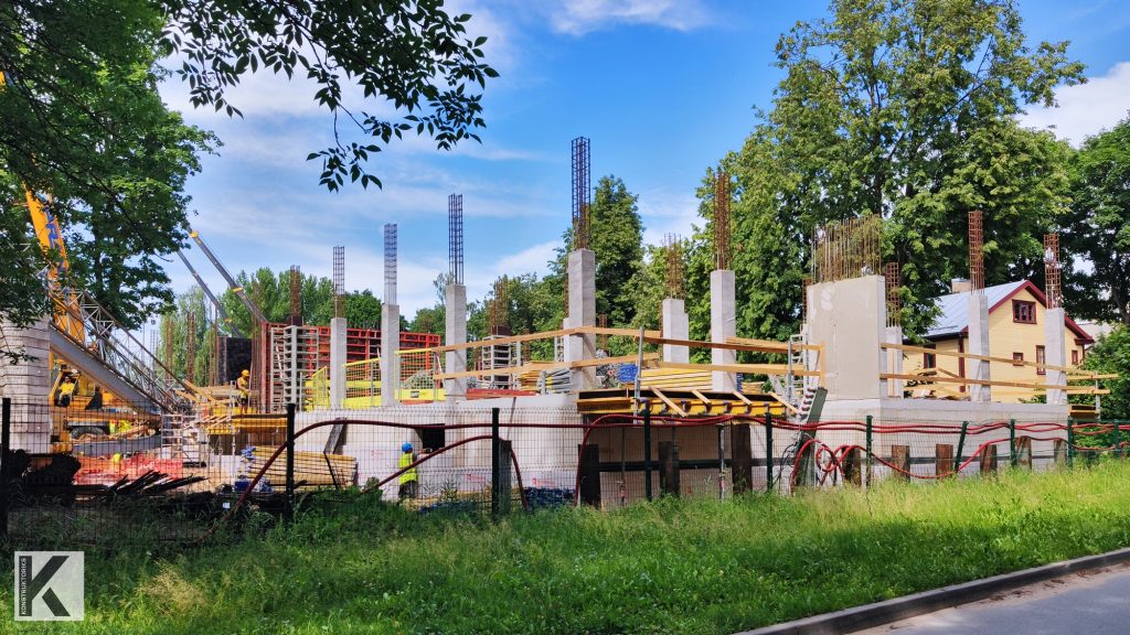 Duntes Zīles (Pededzes iela 3) - Multi apartment - construction photos