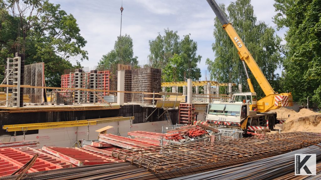 Duntes Zīles (Pededzes iela 3) - Multi apartment - construction photos