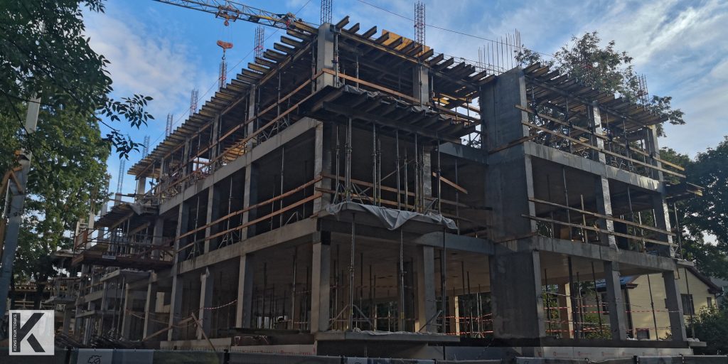 Duntes Zīles (Pededzes iela 3) - Multi apartment - construction photos