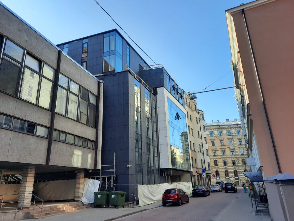 Pērses iela 2A (Pērses iela 2A) - Multi apartment, Office center - construction photos