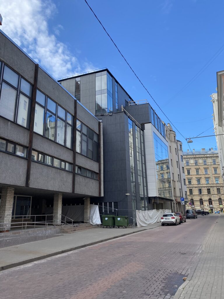 Pērses iela 2A (Pērses iela 2A) - Multi apartment, Office center - construction photos