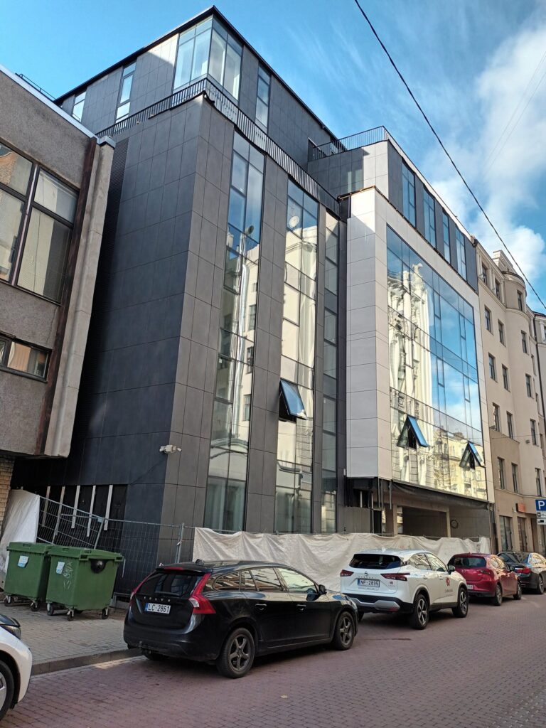 Pērses iela 2A (Pērses iela 2A) - Multi apartment, Office center - construction photos