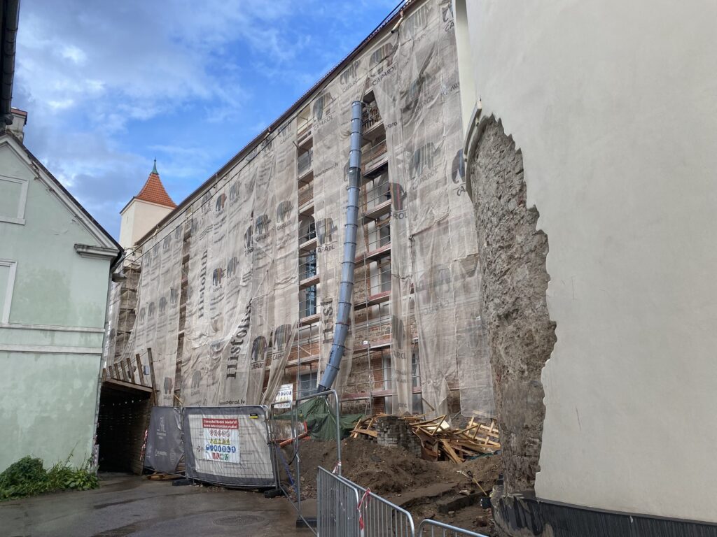 Rīgas pils Kastelas pārbūve un restaurācija 1. un 2.kārta (Pils laukums 3) - Museum - construction photos