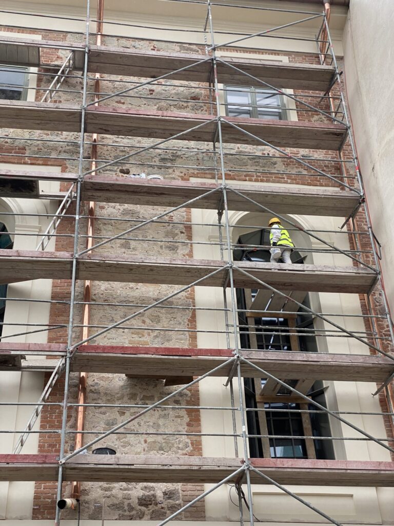 Rīgas pils Kastelas pārbūve un restaurācija 1. un 2.kārta (Pils laukums 3) - Museum - construction photos