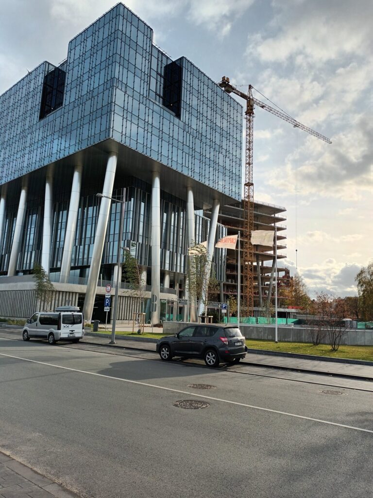 Verde 1. kārta - "A","B" ēkas (Roberta Hirša iela 1) - Office center - construction photos