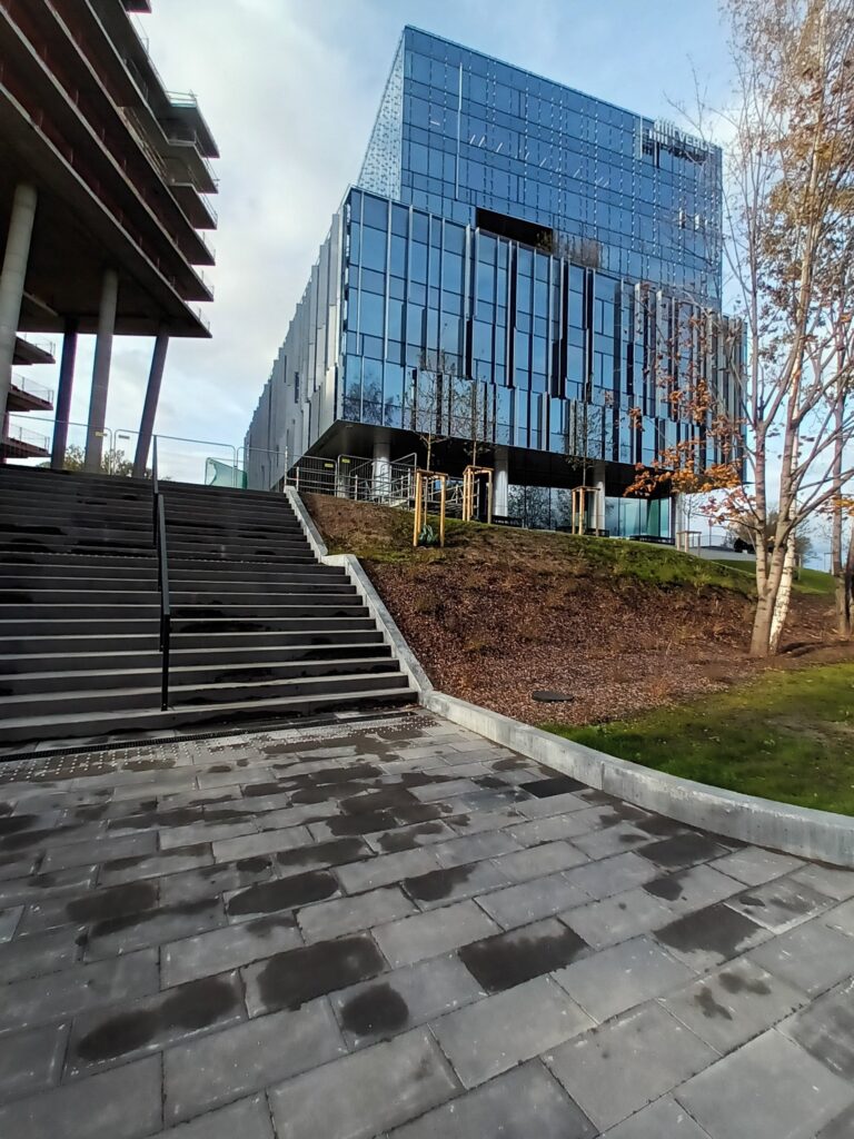 Verde 1. kārta - "A","B" ēkas (Roberta Hirša iela 1) - Office center - construction photos