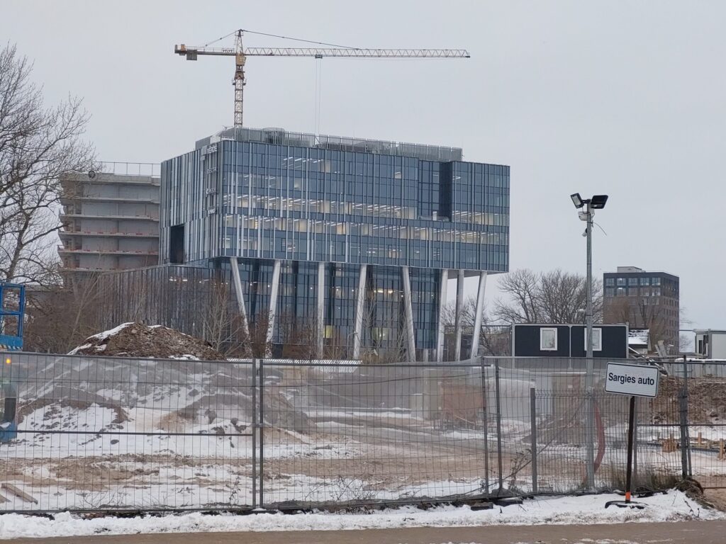 Verde 1. kārta - "A","B" ēkas (Roberta Hirša iela 1) - Office center - construction photos