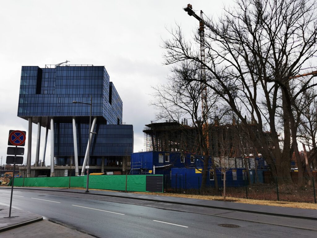 Verde 1. kārta - "A","B" ēkas (Roberta Hirša iela 1) - Office center - construction photos