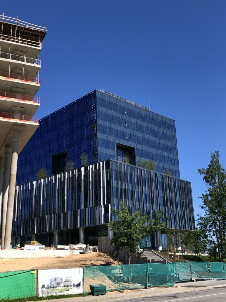 Verde 1. kārta - "A","B" ēkas (Roberta Hirša iela 1) - Office center - construction photos