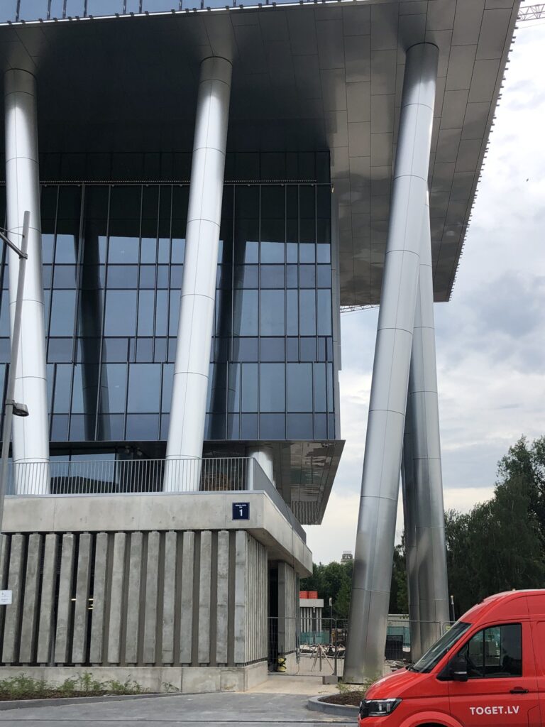 Verde 1. kārta - "A","B" ēkas (Roberta Hirša iela 1) - Office center - construction photos