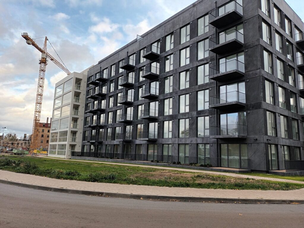 Viesturdārzs - 2. kārta (Rūpniecības iela 27) - Daugiabutis - statybų nuotraukos