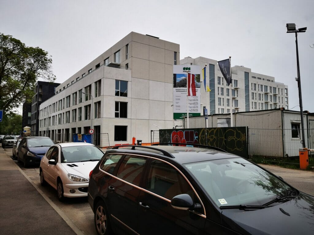 Viesturdārzs - 2. kārta (Rūpniecības iela 27) - Daugiabutis - statybų nuotraukos