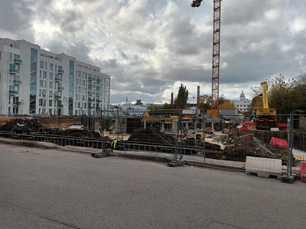 Viesturdārzs - 3. kārta (Rūpniecības iela 33) - Multi apartment - construction photos