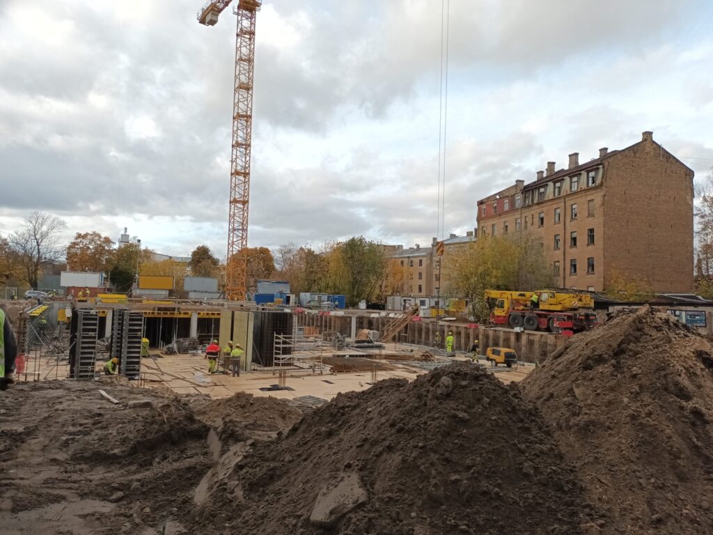 Viesturdārzs - 3. kārta (Rūpniecības iela 33) - Multi apartment - construction photos