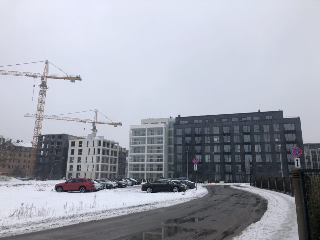 Viesturdārzs - 3. kārta (Rūpniecības iela 33) - Multi apartment - construction photos