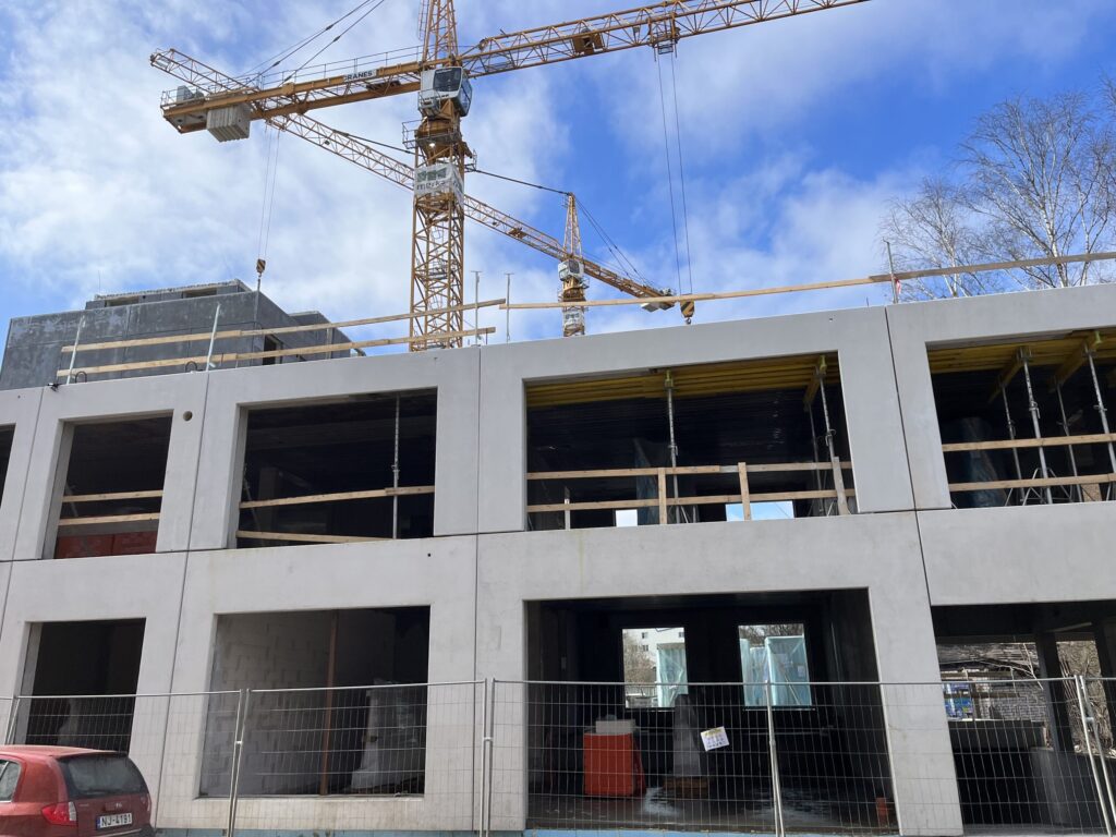 Viesturdārzs - 3. kārta (Rūpniecības iela 33) - Multi apartment - construction photos