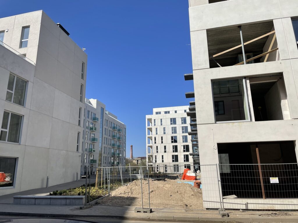 Viesturdārzs - 3. kārta (Rūpniecības iela 33) - Multi apartment - construction photos