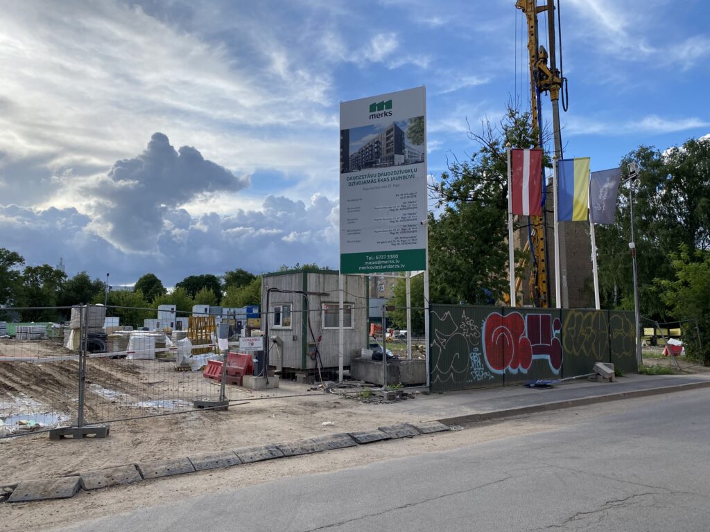 Viesturdārzs - 3. kārta (Rūpniecības iela 33) - Multi apartment - construction photos